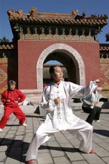 Tai chi class, Bei Hai Park