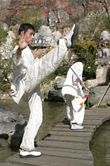 Tai chi demonstration