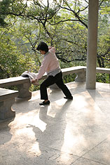 Tai chi in Yuexiu Park, Guangzhou